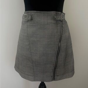 Topshop Plaid Mini Skirt